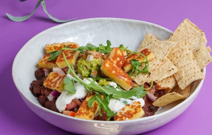 Halloumi Bean Bowl