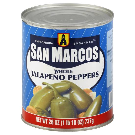 San Marcos Whole Jalapeno Peppers