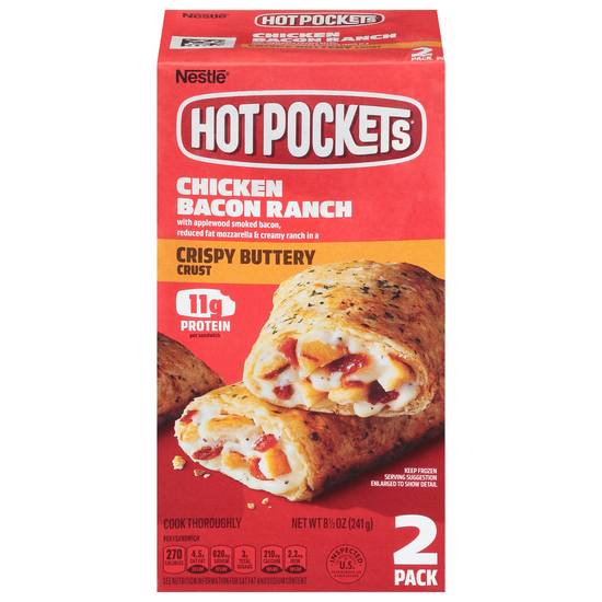 Hot Pockets Chicken Bacon Ranch Sandwich