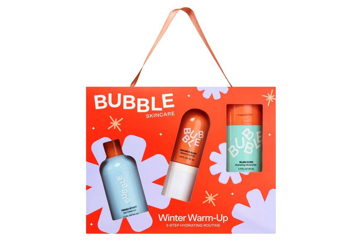 Bubble Winter Warm-Up 3-Step Hydrating Routine