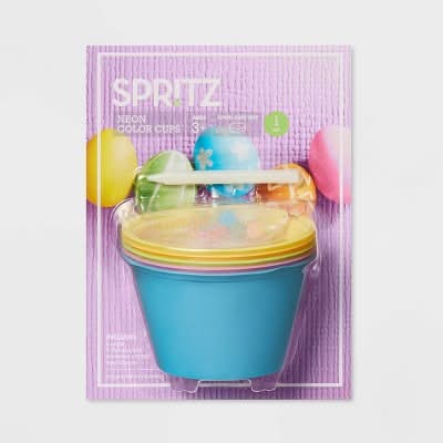 Spritz Easter Egg Coloring Cup Neon (12 ct)