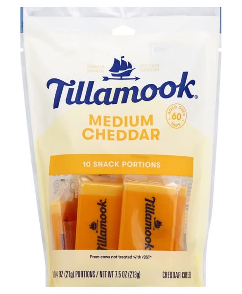 Tillamook Medium Ched Snack Cheese