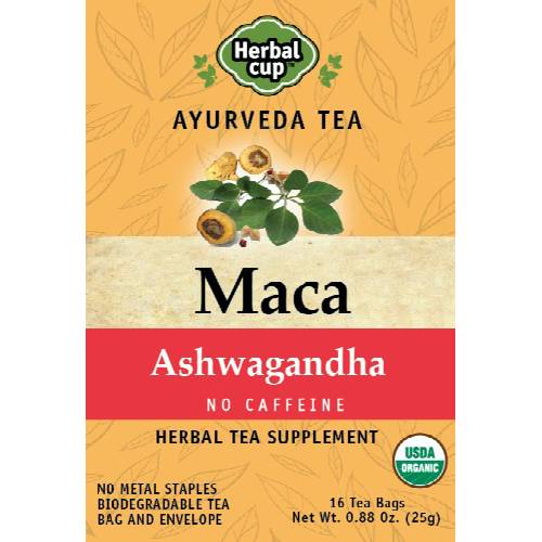 Herbal Cup Organic Tea (Maca- Ashwagandha)