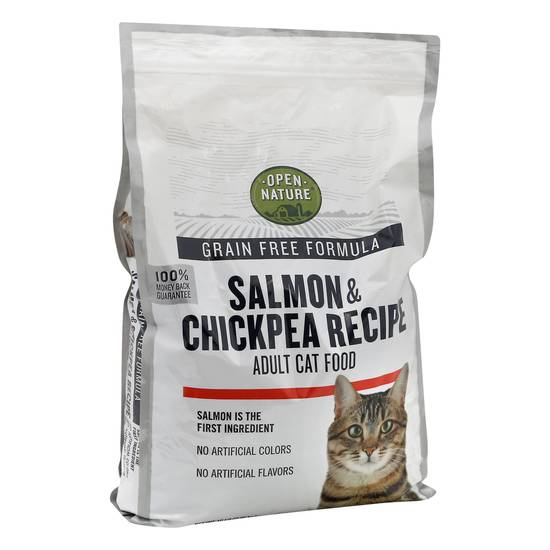 Open Nature Salmon & Chickpea Recipe Adult Cat Food