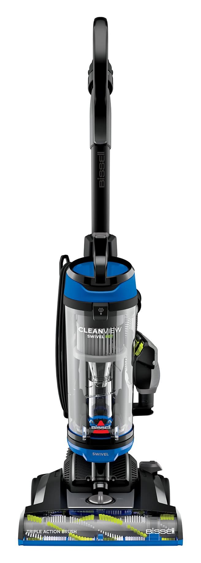 Bissell CleanView Swivel Vacuum W/ Triple Action Brush Roll For Pet Hair (Size: 1 L)