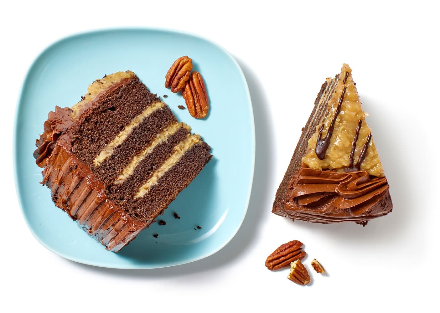 Private Selection 4 Layer German Chocolate Cake Slice