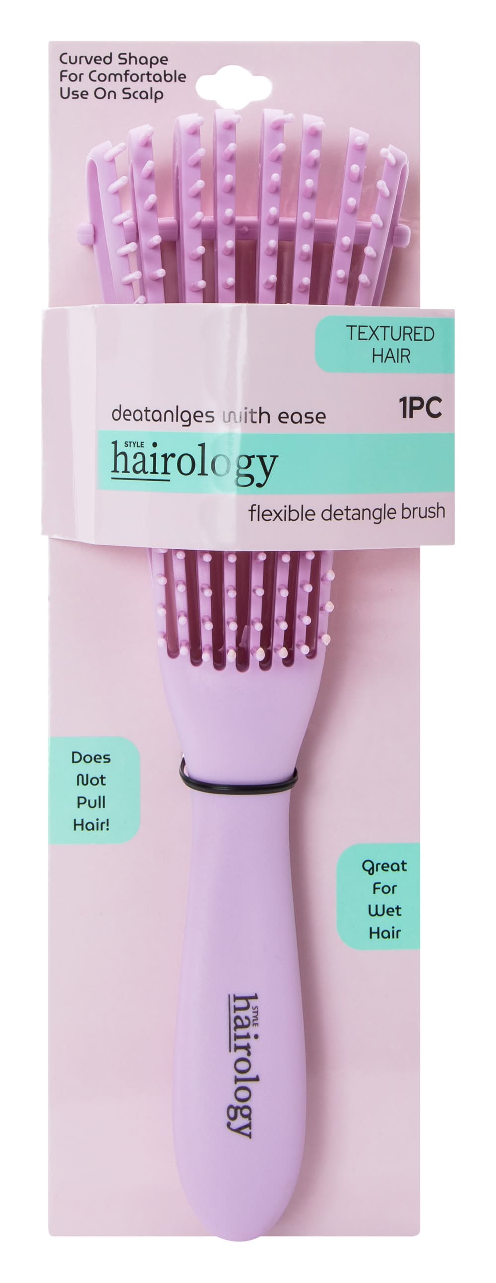 Flexible Detangle Brush Pink