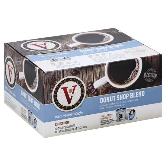 Victor Allen Donut Shop Blend K Cups (80 ct, 0.35 oz)