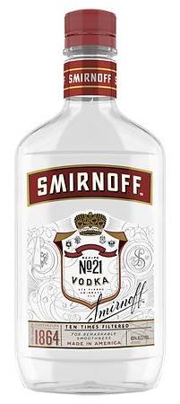 Smirnoff No.21 Red Vodka - 375.0 mL