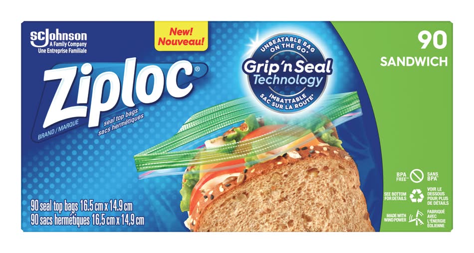 Ziploc Sandwich Facil Ouvr - Ziploc Sandwich Easy Open