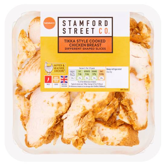 Stamford Street Co. Tikka Style Cooked Chicken Breast 240g