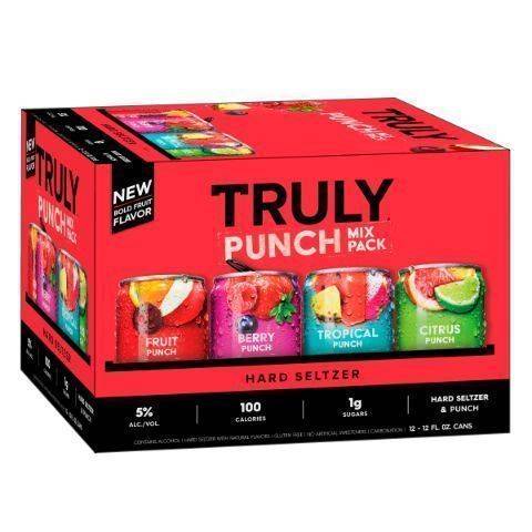 TRULY Punch Hard Seltzer Variety 12 Pack 12oz Can
