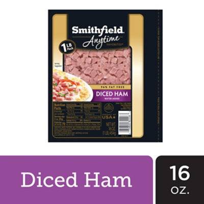 Smithfield Ham Diced Hickory Smoked (1 lb)