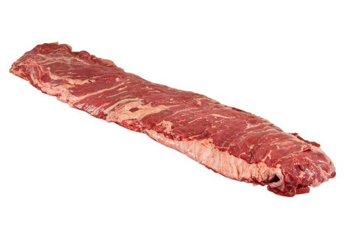 Grassfed Angus Beef Outside Skirt Peeled (1 Unit per Case)