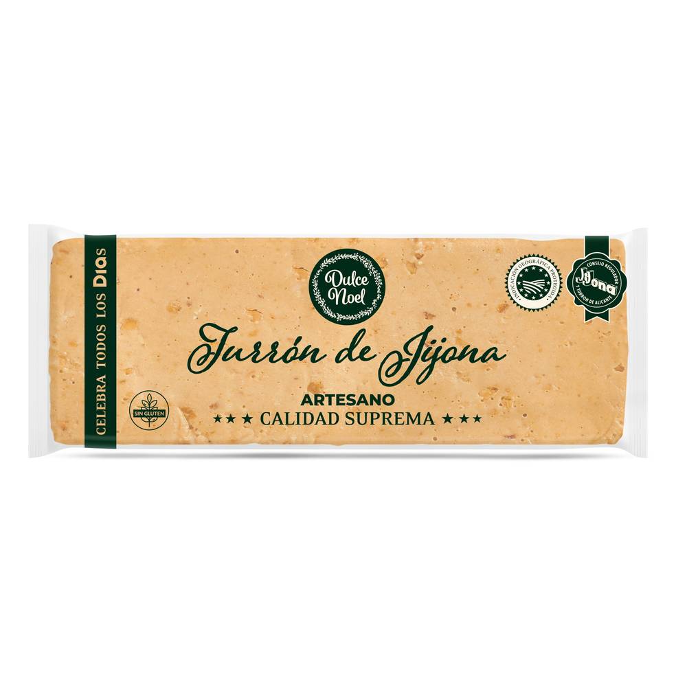 Turrón De Jijona Artesano Dulce Noel Dia Bolsa 240 G