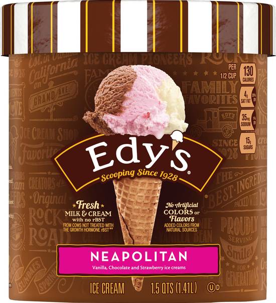 Edy's Neapolitan Ice Cream