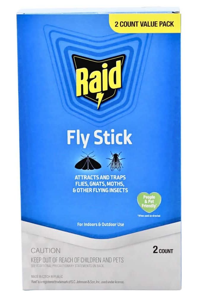 Raid Fly Stick Insect Trap (2-Pack)
