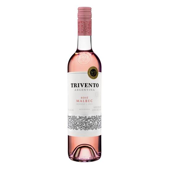 Trivento vinho argentino reserve malbec rosé (750 ml)