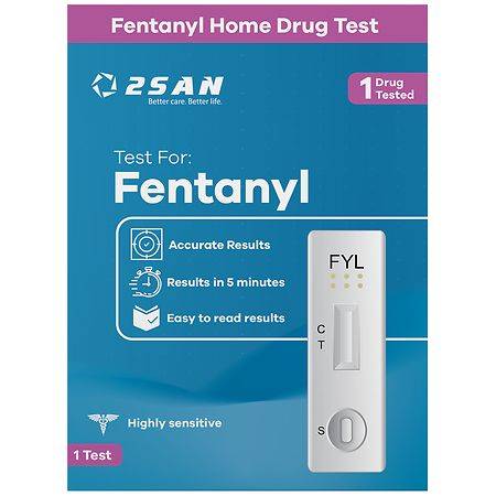 2SAN Home Fentanyl Urine Drug Test Kit - 1.0 EA