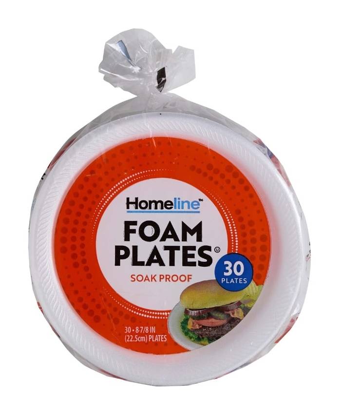 HL FOAM PLATE 8.875 IN 30CT