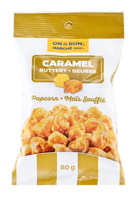 On the Run Caramel Buttery Popcorn 80G