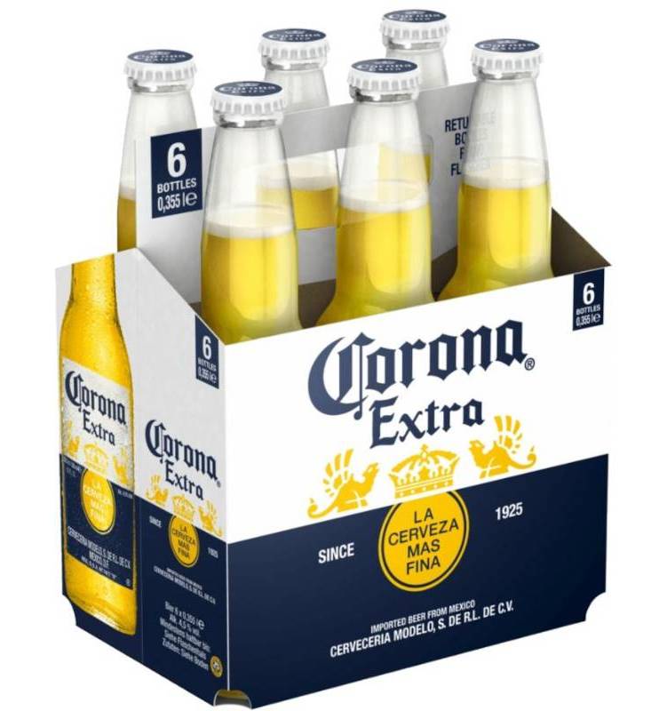 Corona Beer Extra (6 Pack)