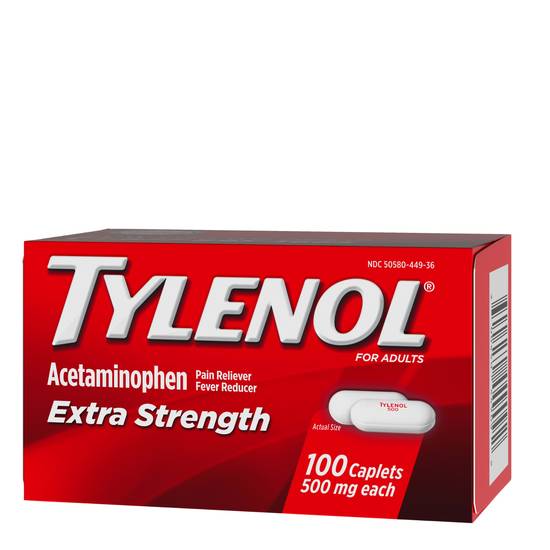 Tylenol E S -100 Ct