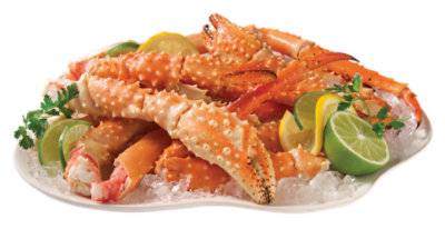 Cooked Previously Frozen Golden King Crab Clusters - 3 Lb