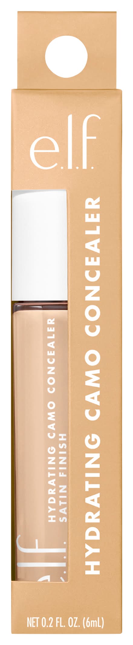 e.l.f. Medium Peach Hydrating Camo Concealer (0.2 fl oz)