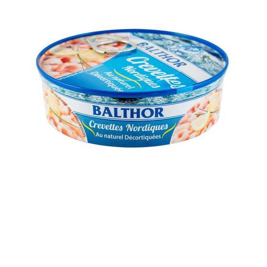 Balthor Crevettes nordiques - Naturel décortiquées 90g