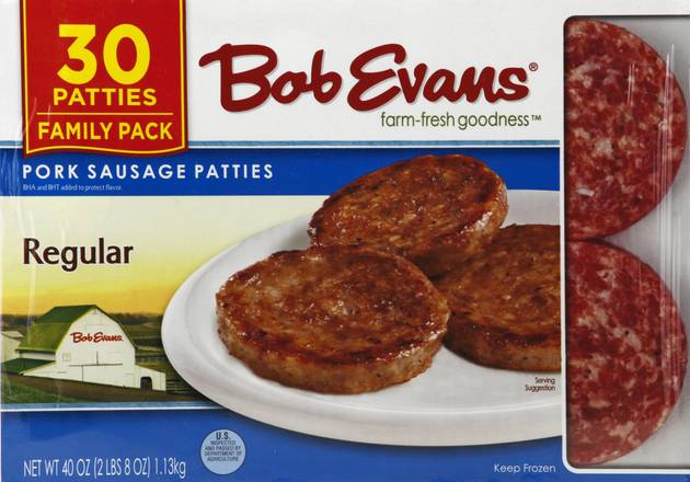 Bob Evans Pork Sausage Patties (30 ct)