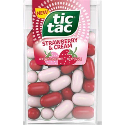 Tic Tac Strawberries & Cream