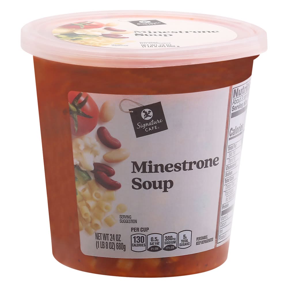 Signature Cafe Minestrone Soup (24 oz)