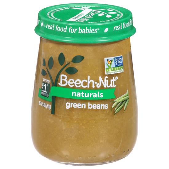 Beech-Nut Stage 1 Naturals Green Beans Baby Food