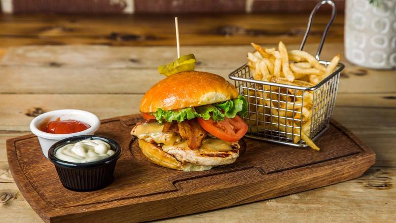 Fire Grilled Chicken Burger