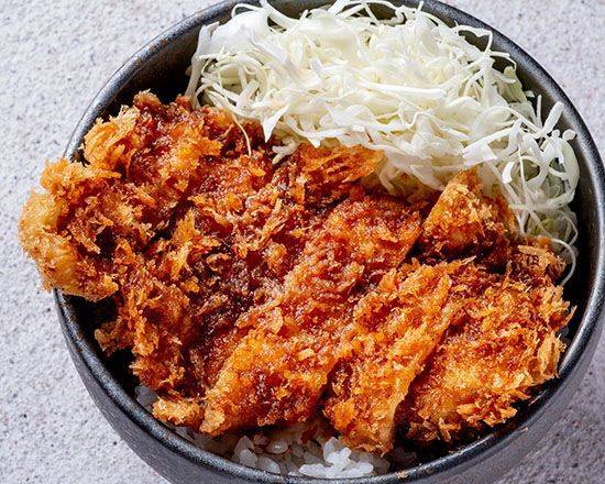 チキンソースかつ丼 Chicken Cutlet Rice Bowl + Sauce