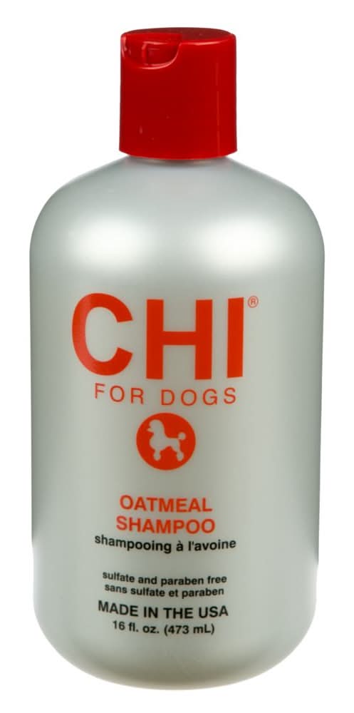 CHI® Oatmeal Dog Shampoo, Gently Cleans & Moisturizes Dry Skin - 16 oz (Color: Assorted)