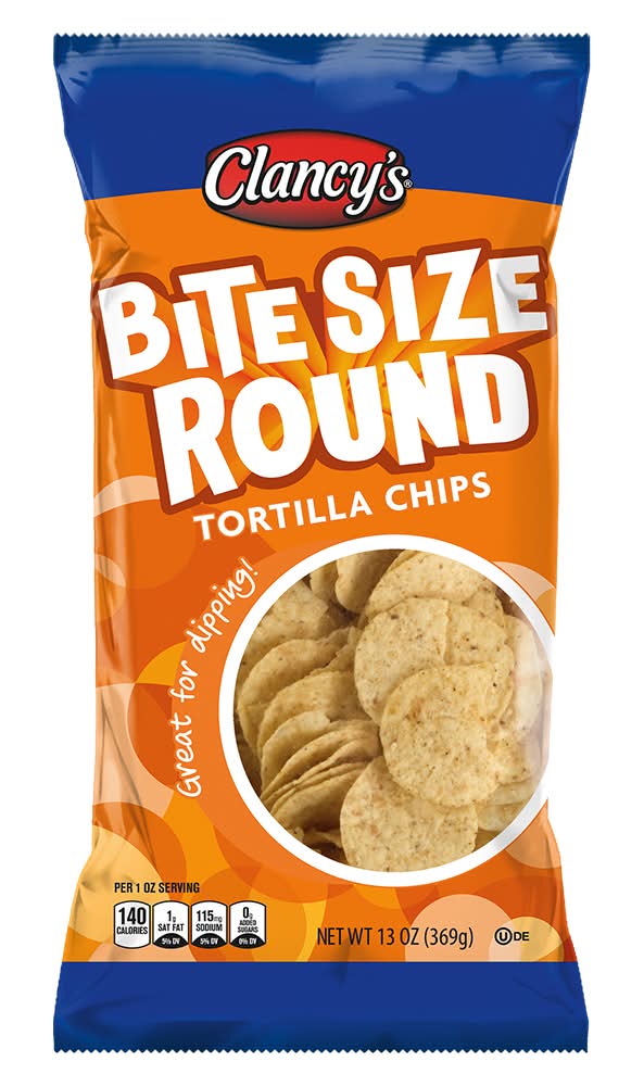 Clancy's Bite Size Round Tortilla Chips (13 oz)