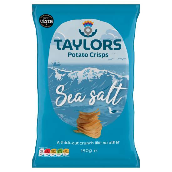 Taylors Potato Crisps Sea Salt 150g