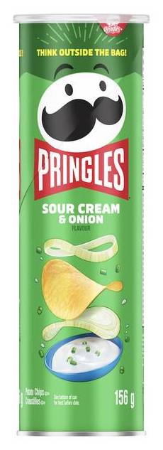 Pringles Crème sure & oignon / Sour Cream & Onion 156g