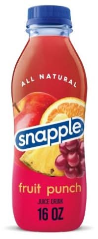 Snapple All Natural Fruit Punch Juice Drink (16 fl oz)