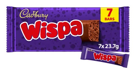Cadbury Wispa Chocolate Bars (7 x 23.7g)