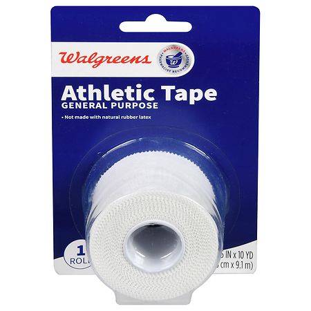 Walgreens Athletic Tape, 1.5 In X 358 In