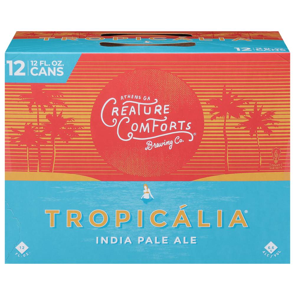 Creature Comforts Tropicalia Ipa (12x 12oz cans)