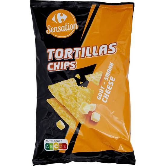 Carrefour Sensation - Tortillas chips (fromage)
