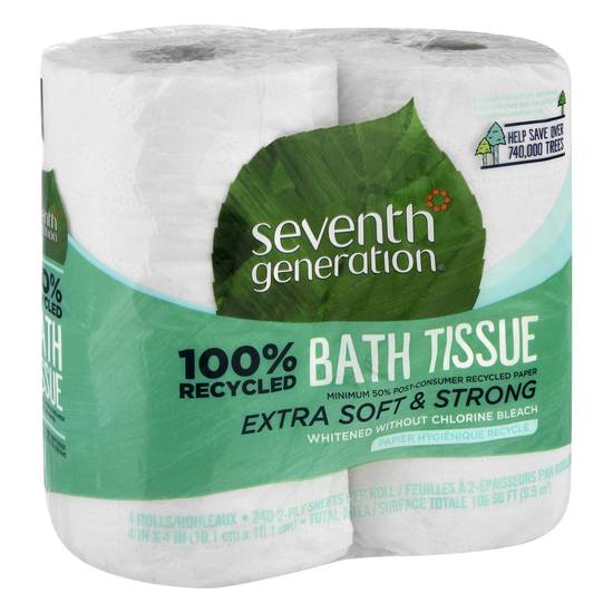 Seventh Generation Extra Soft & Strong Bath Tissue (4 ct)