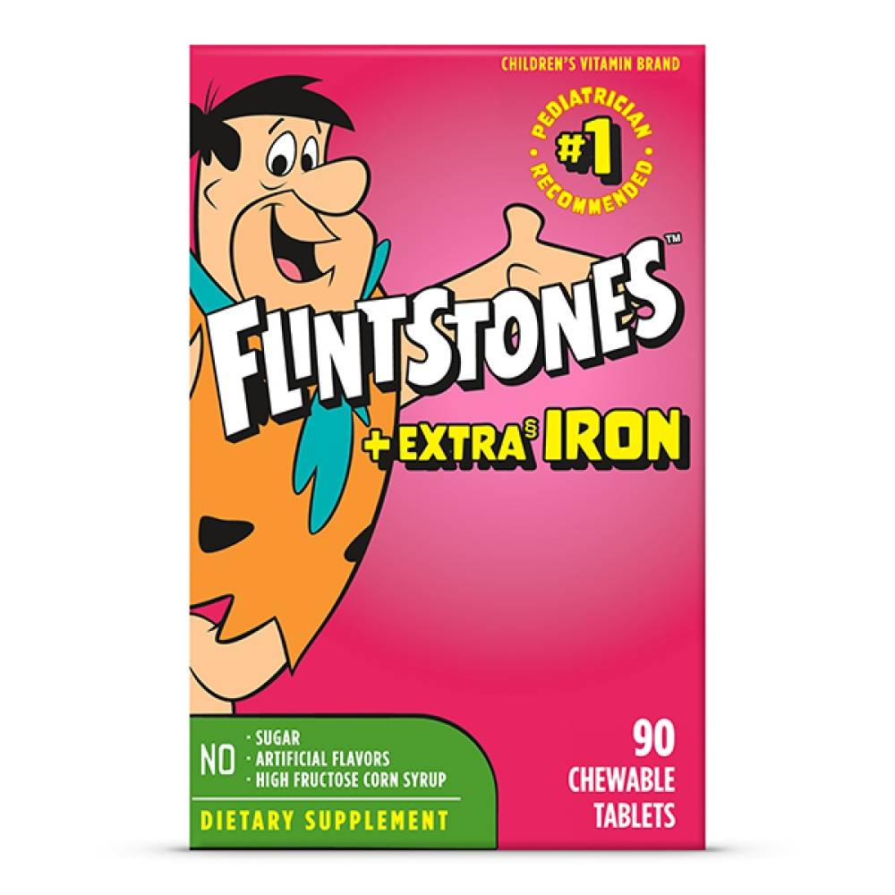 Flintstones Children's Chewable Multivitamins With Iron