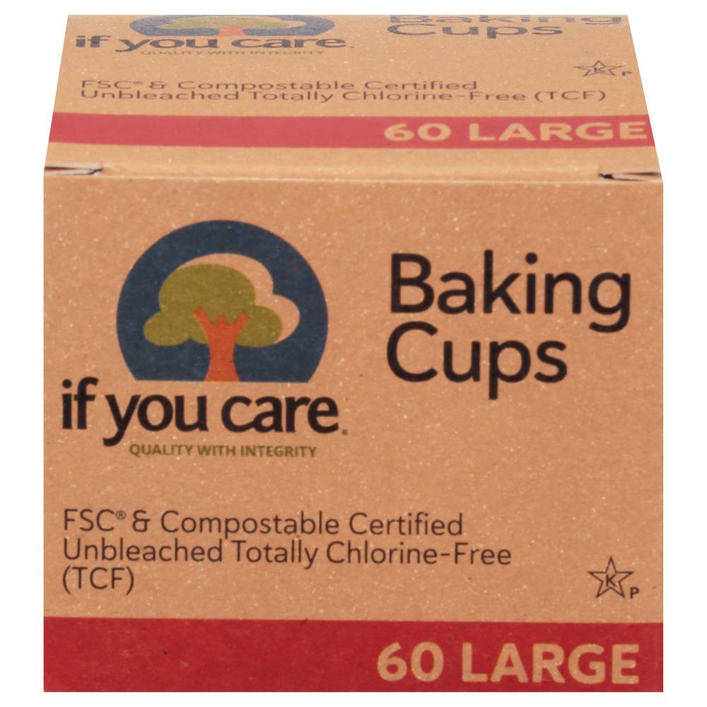 If You Care Large Baking Cups (60 ct)