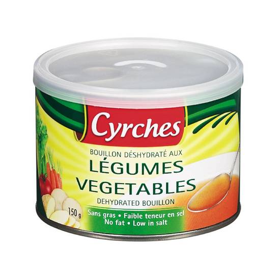Cyrches ·  Bouillon aux légumes (150 g) - Vegetarian Vegetable Broth (150 g)