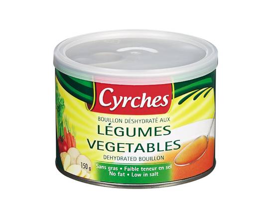 Cyrches ·  Bouillon aux légumes (150 g) - Vegetarian Vegetable Broth (150 g)